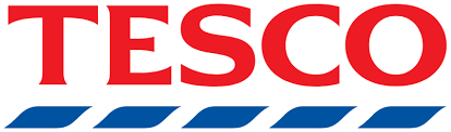 grafika przedstawiająca logo tesco. crm dla korporacji
