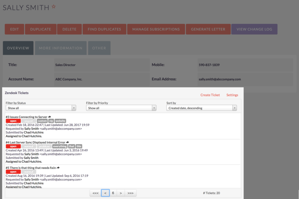 integracja zendesk suitecrm