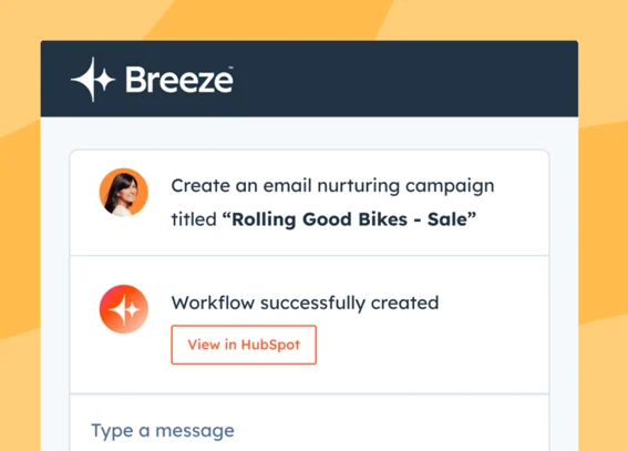 hubspot marketing hub breeze ai agent